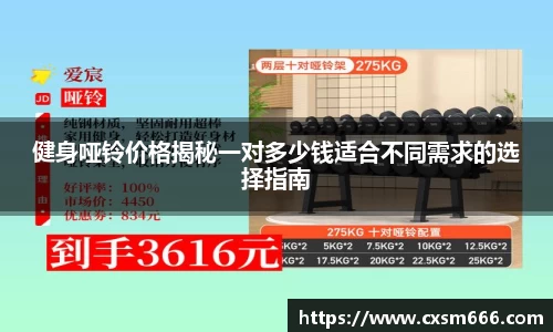 健身哑铃价格揭秘一对多少钱适合不同需求的选择指南